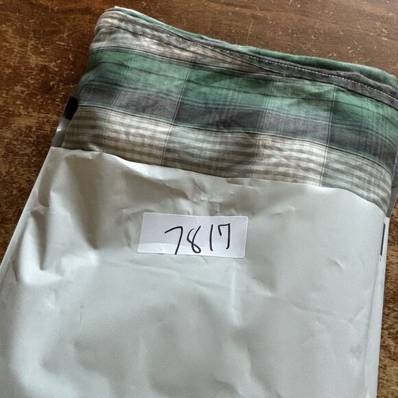 Eddie Bauer Shirt Mens L Green Vented Button L/S  Roll Tab Fishing Performance - Picture 12 of 15